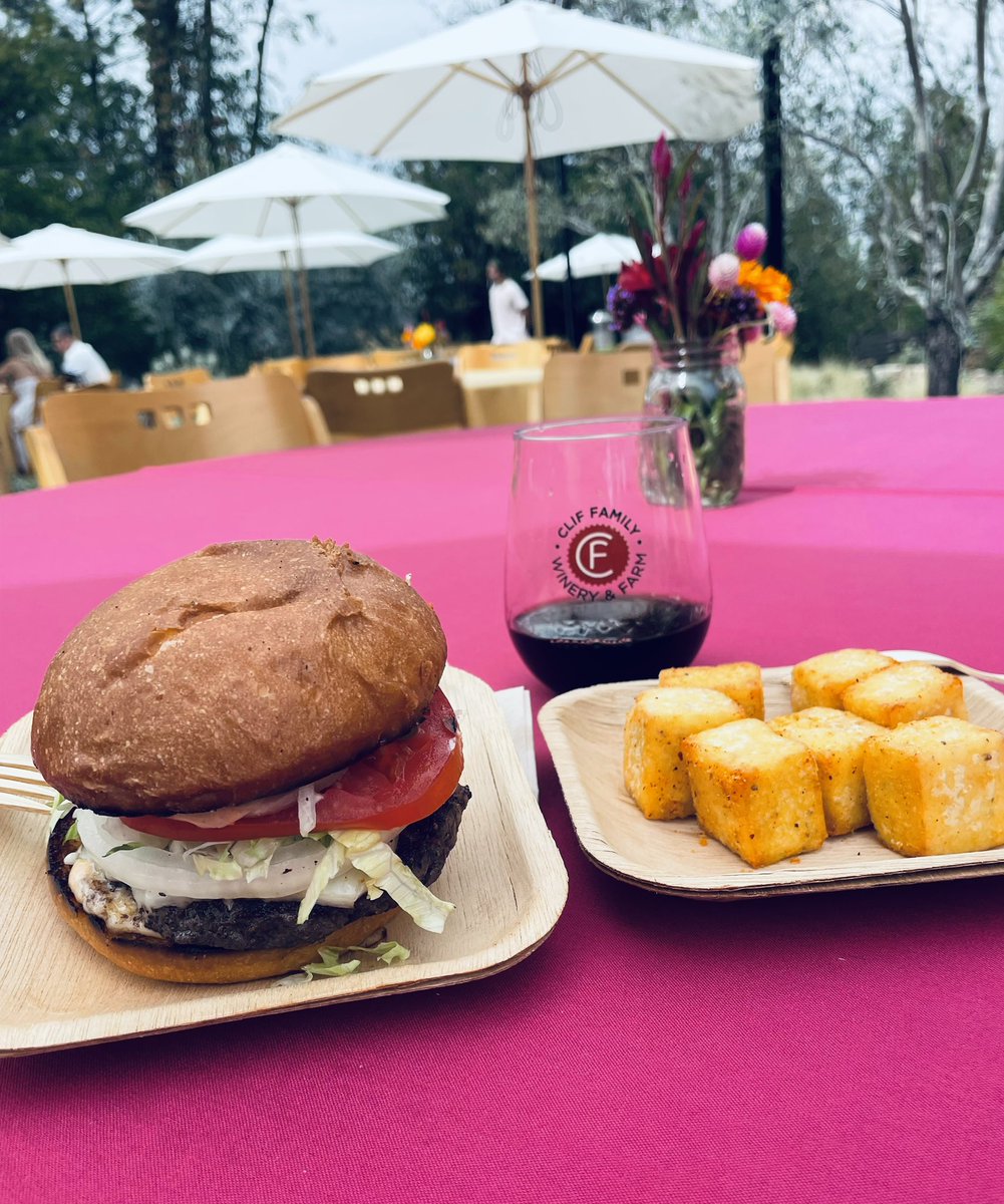 BartlettBacchus's tweet photo. A fun time at the Clif Family Farm Fest event at the family estate and vineyard on Howell Mountain. A farm-to-fork experience with great food, wine and music. https://t.co/4sNPzEXo7N