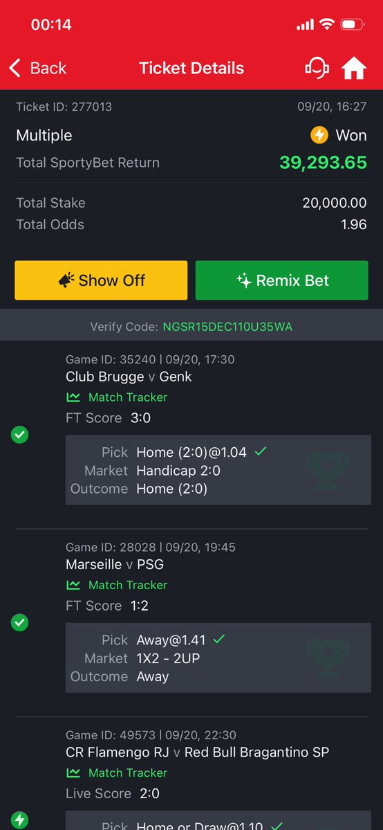 denobles360's tweet photo. Another 3 tickets Boom 💥💥💥

Altogether 6 tickets for the weekend was not bad https://t.co/4FR3riYXSp