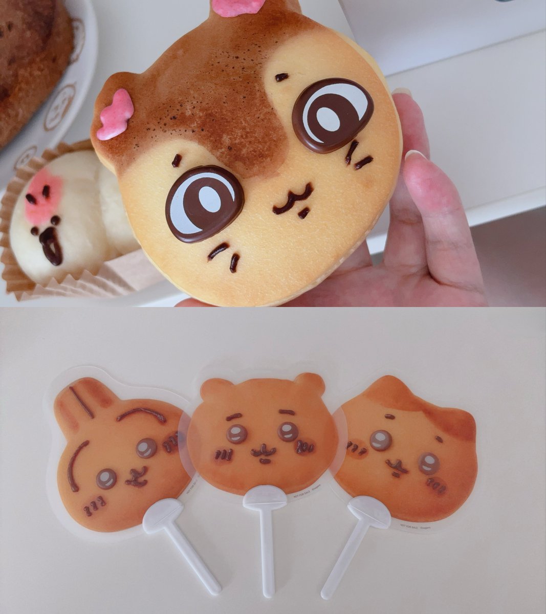 zcmee's tweet photo. ちいかわベーカリー行ってきました🥐ˊ˗
セイレーンのパンがとてもかわいいです！が、
かわいい見た目に反して、カレーフィリングがピリピリする辛さで(これがセイレーンの旨辛レベル？)びっくりしました　笑

映画を観た後に行ったのでなんだかとっても島気分になりました🏝️ https://t.co/oqALovM3Gb