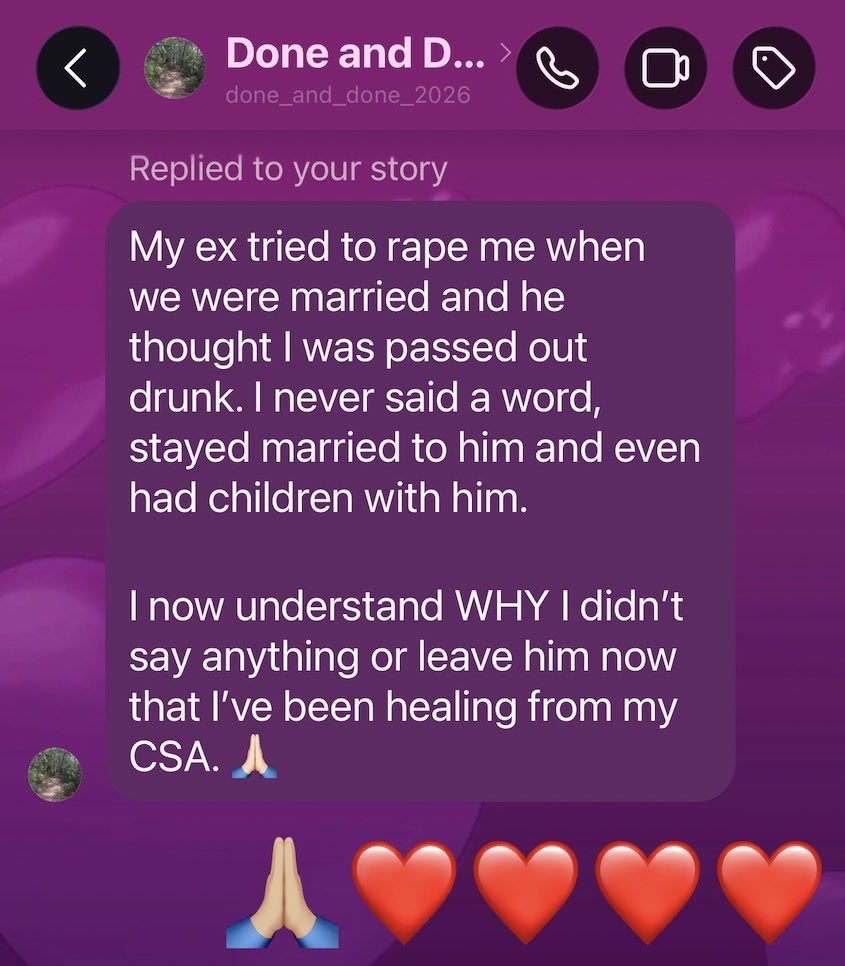 lianashanti's tweet photo. PREDATOR WATCH: This is Andrew Cozier of Greenville South Carolina. His ex wife Makelina Alohilani said he tried to grape her when he thought she was passed out drunk. He said a 4 year old child was “so hot but so young.” She also said that both of her daughters were having what she called a “trauma response from SA” when they were crying uncontrollably at getting mouth expanders at the orthodontist. She said “I keep thinking it is A” (Andrew). Andrew flew out to Hawaii and sat with Paul Thompson supporting Byron Horvath - a man whose ex wife Haley Winter told a community of over 200 women that her ex husband had abused their daughter (and she shared photos of bruises all over her child’s body) and she repeatedly stated that her daughter “came back with a red raw vagina every time she came back from time with Byron and Stefanie.” Paul Thompson and Andrew Cozier took video, stalked and chased witnesses of mine in my defamation trial. Videos up on my Instagram and we have more. The screenshot from
“Done and Done” is the account of Makelina Alohilani. I have a significant repository of more disclosures by Makelina about this man.