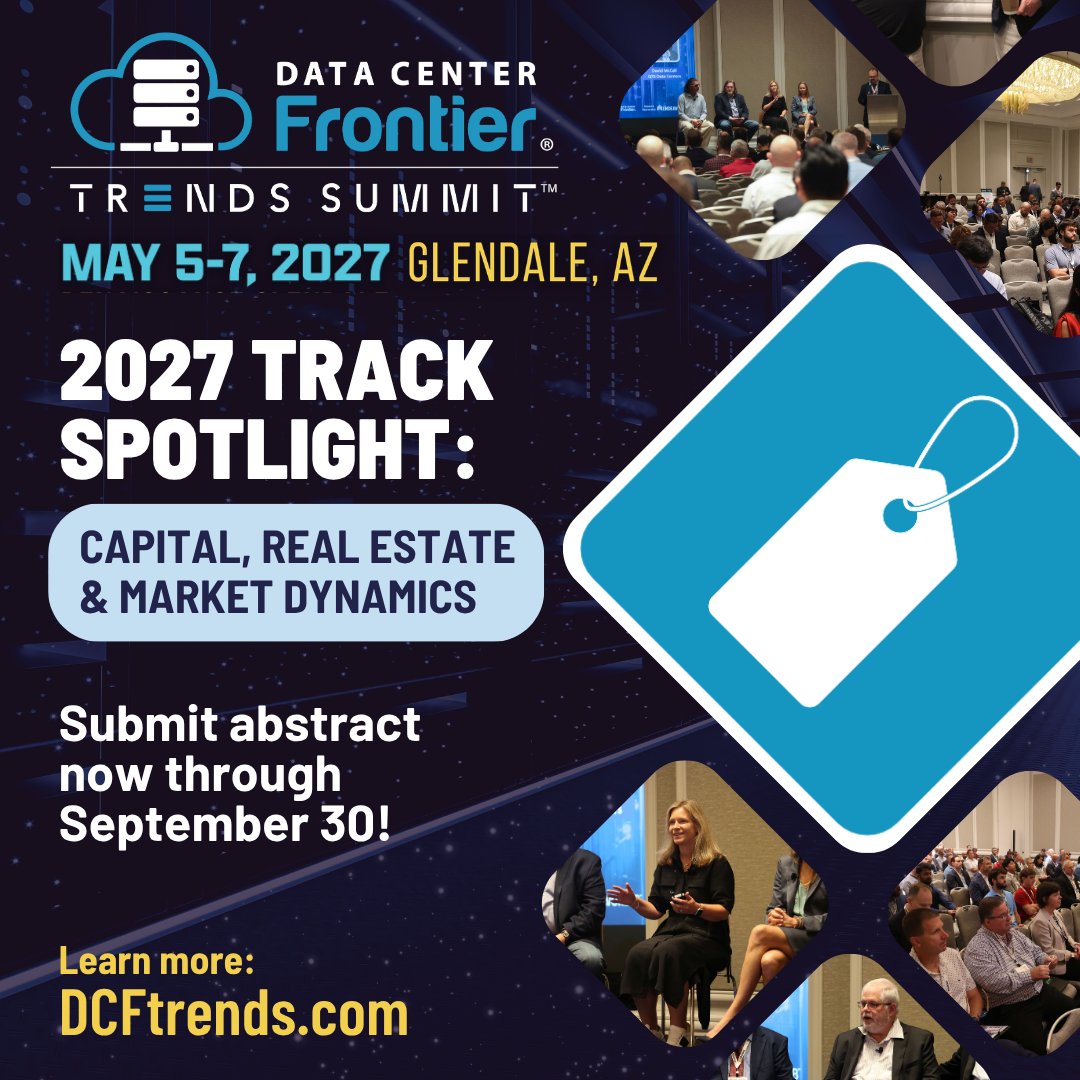dcfrontier's tweet photo. Ask a dozen people what a megawatt will lease for in 2027 and you'll get a dozen answers.

Leasing, capital flows, construction costs, and what AI-era assets are actually worth. 

Submit #DCFtrends speaking proposal: https://t.co/mYMHMYVt0d https://t.co/cSYWYV5TNy