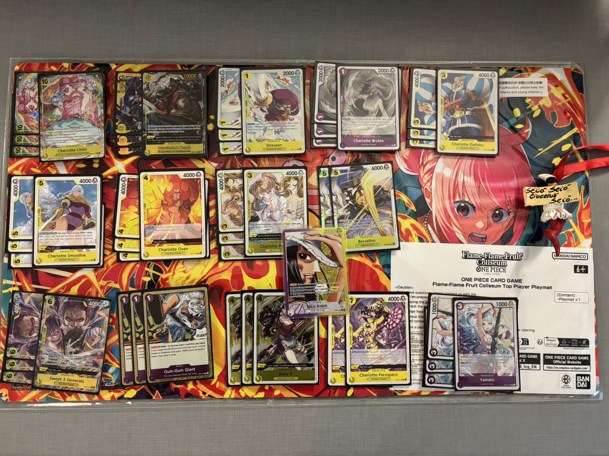 DogXwisdom's tweet photo. TODAY WE GOT TOP 4 AT THE TOURNAMENT!

Flame flame Dallas report! 🔥🔥🔥

R1 Mihawk✅
R2 B Luffy✅
R3 PY Robin✅
R4 Mihawk✅
R5 B Luffy❌
R6 PY Robin✅

20th in POD B! (Lucky tiebreakers!)

POD B RUN (NO DIE ROLL ALL THE WAY)

TOP 32 P Enel✅
TOP 16 RB Sabo✅ @KongRedrabbit 
TOP 8 Mihawk✅ @SirisX777 
TOP 4 Mihawk✅
Finals Mihawk✅

WINNER OF POD B

Semifinals PY Robin ❌❌