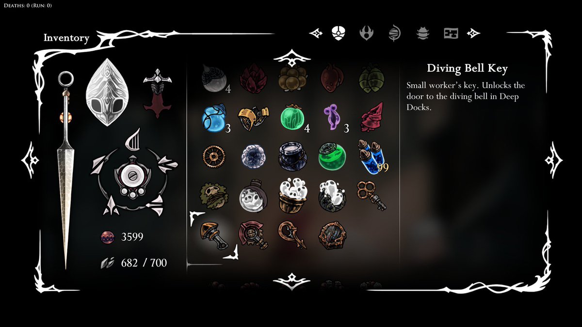 nr3rjo's tweet photo. ok guys don’t use the item randomizer if u wanna go to act 3 🥲 #silksong https://t.co/CZnp2zKh2k