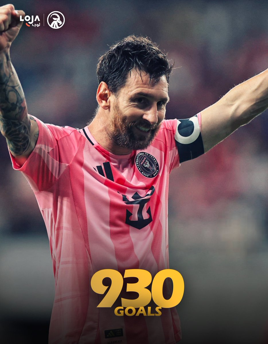 M10GOAT's tweet photo. 930 هدف في مسيرة الأفضل في التاريخ! 🐐⚽️ https://t.co/4AiWTuEr7S