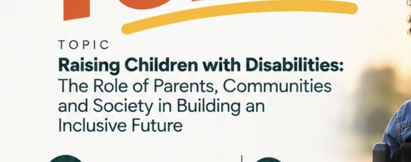 PwdSpotlight's tweet photo. Disability Inclusion Strategist Tamara Ajasa calls for an inclusive future for children with disabilities, urging parents, communities, and society to take responsibility. Live on PWD Spotlight X Space.
https://t.co/uJst3Lmv5a
#Inclusivity
#InclusionMatters
#Pwdspotlight https://t.co/YgqsDY8IOa