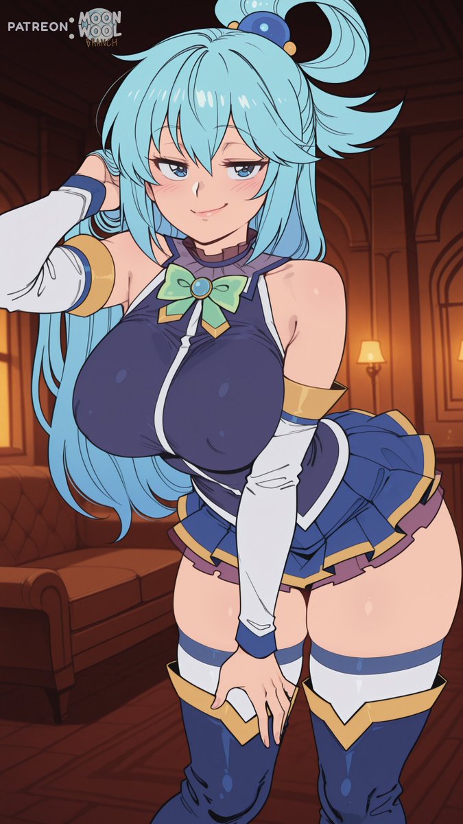 MoonwoolLight's tweet photo. Aqua (Konosuba) | Sfw https://t.co/o1D0PVOJ16