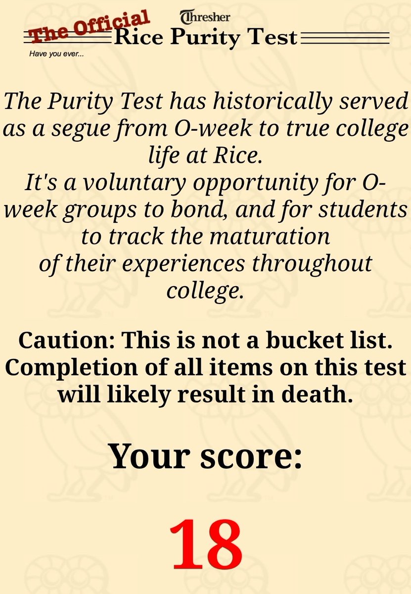Pixelalf's tweet photo. me and the bf did rice purity and bdsm test, found my results funny 🙂‍↕️ https://t.co/HowKgJhQxY