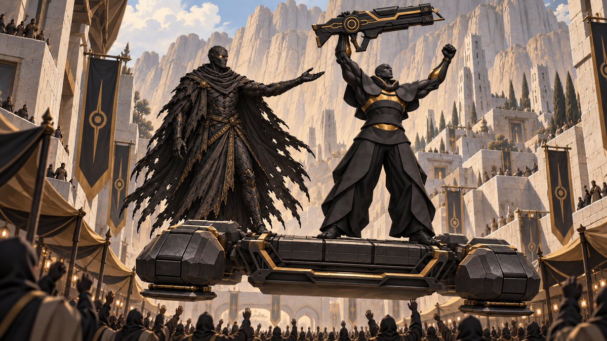 Nimrods_arrow's tweet photo. #SCUAppreciationSeptember #SCUThePod

Day 20

The Crafter of Worlds.
Master of DNA. 

Darcoeur is insane!!! I used his tool to make the assets for everything in this image, minus His OC Onyx himself. I probably messed up the tool somehow, but I think the designs were still fire! https://t.co/ku13bJ5cm1