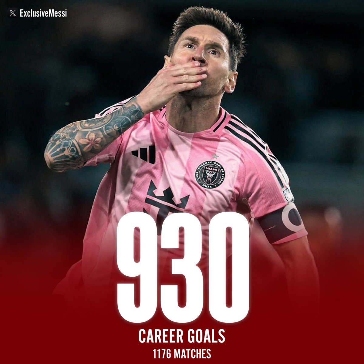 ultimate_kombo's tweet photo. 930 Goals
75 Freekicks 

The Greatest to ever do it 🐐🐐🐐

MESSI MESSI MESSI https://t.co/UM0yFTBwqd