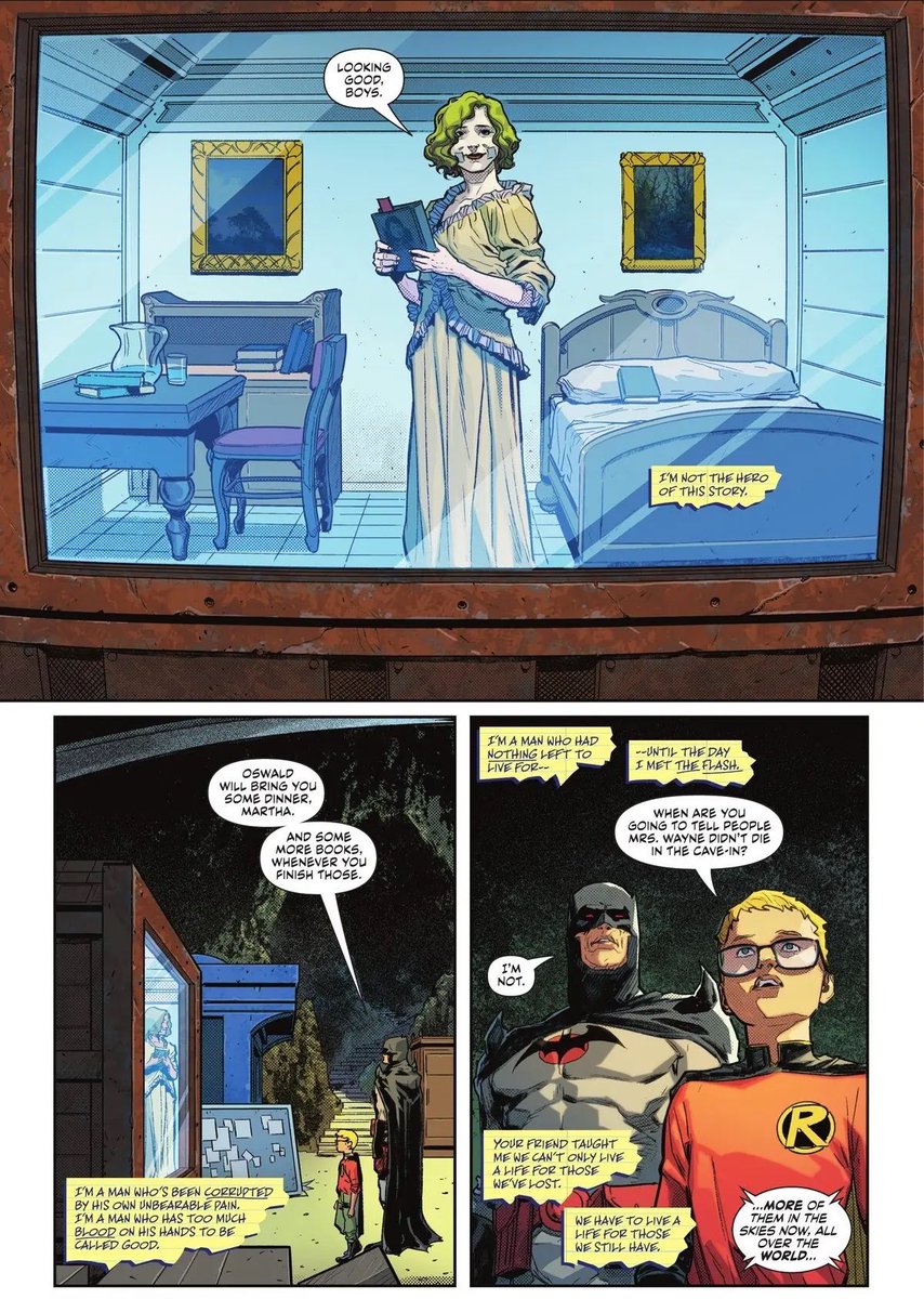 lnsanitysCall's tweet photo. ||: The story of Martha and Thomas is so tragic and bittersweet at the same time. Really like that they brought her back instead of her dying, and always thought it was sweet that even though Thomas didn’t have a code against killing, he code never kill her no matter what. :( https://t.co/80PnH3FsDi