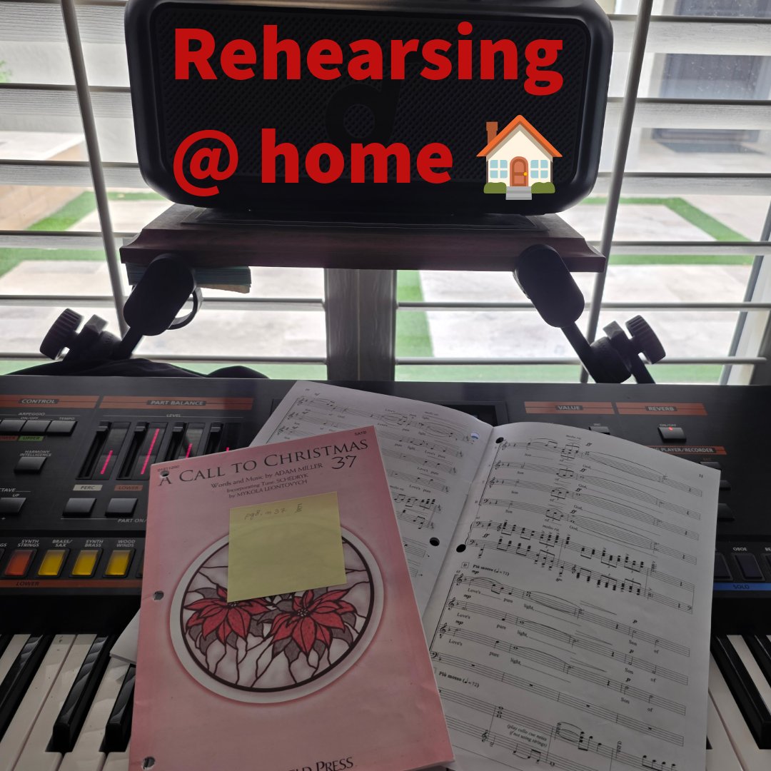 westernaires_c's tweet photo. Having a very merry afternoon practicing at home.  Can't wait for choir. So much fun!! https://t.co/AmQjoY7Fqb