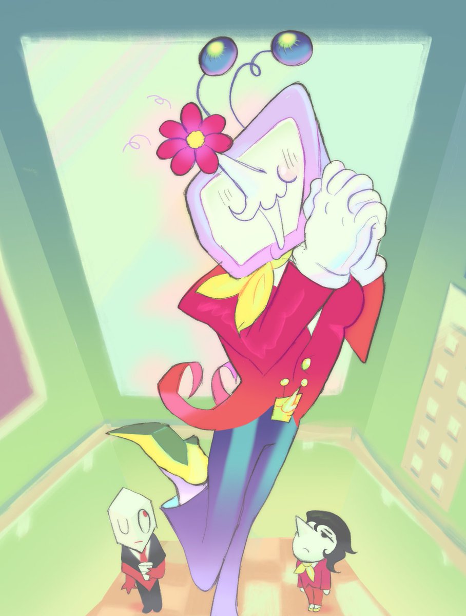lulucinnabon's tweet photo. going up #deltarune #tenna #spamton https://t.co/3Oj3sgSJC0
