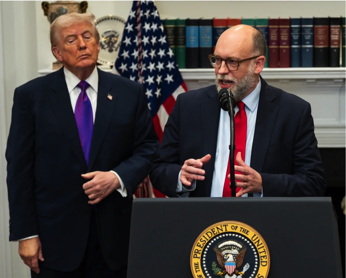 HagmanDr's tweet photo. This man, Russell Vought, has ZERO business controlling NIH funding for medical research. He has no credentials in this area, just a lust for governmental control of spending. And that does not bode well for Americans' health. https://t.co/vkutEwXiCQ