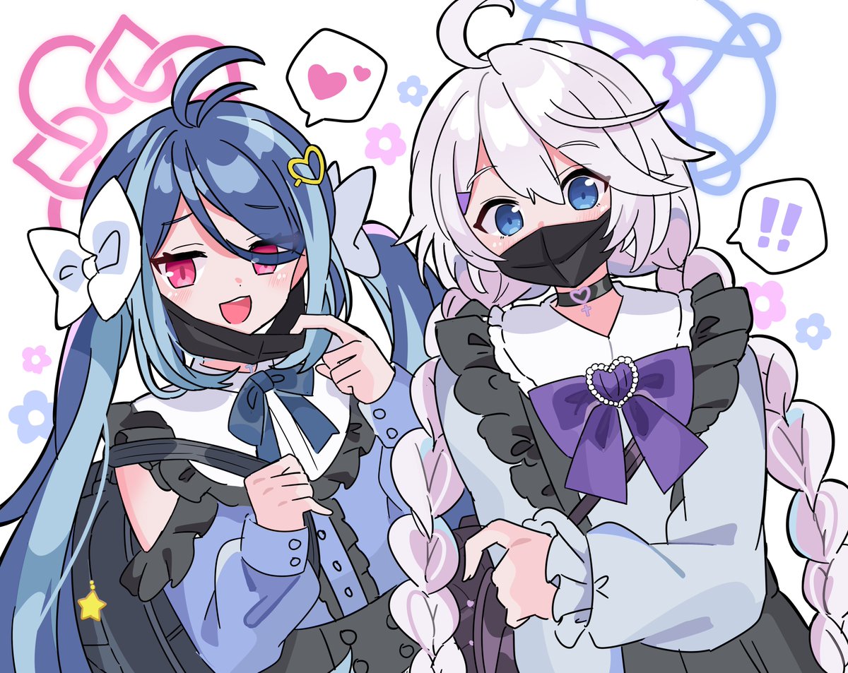 4626wc's tweet photo. #ブルアカ
⚠衣装捏造
2人でおめかしして買い物して欲しい https://t.co/dAYA1HCeQg
