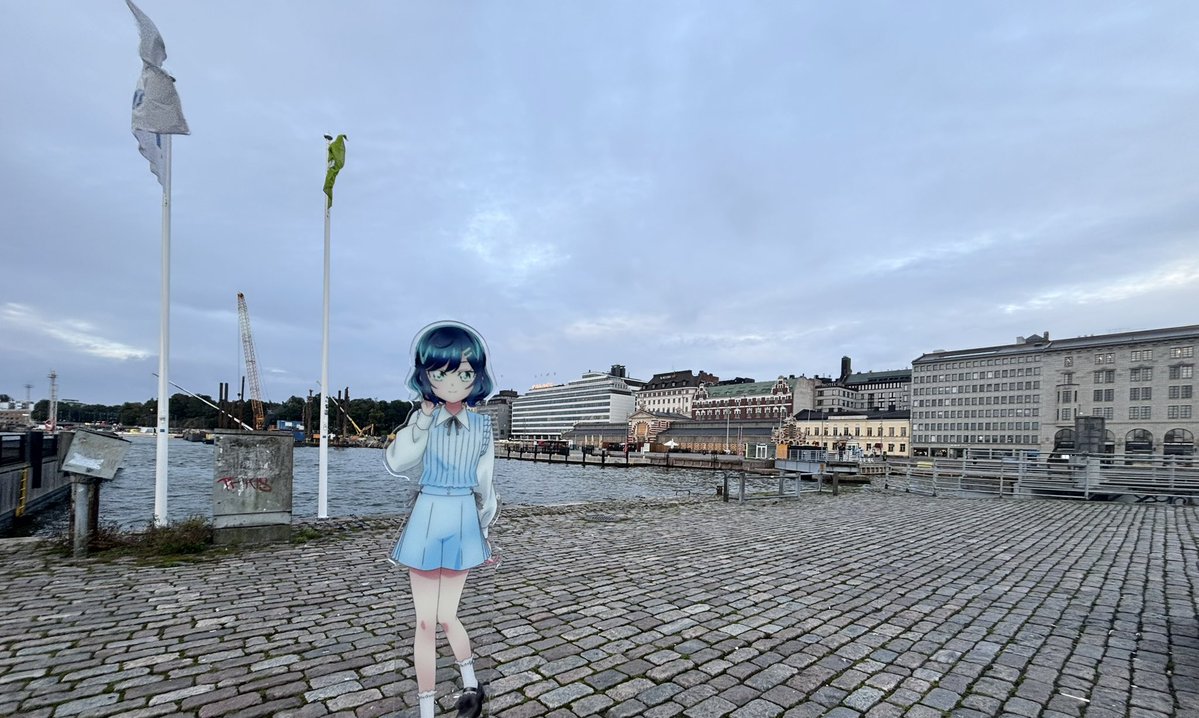 ayu_precure's tweet photo. 出張先から帰宅
空いた時間にここねちゃんとヘルシンキ観光しました https://t.co/tIzi4Vi5IJ