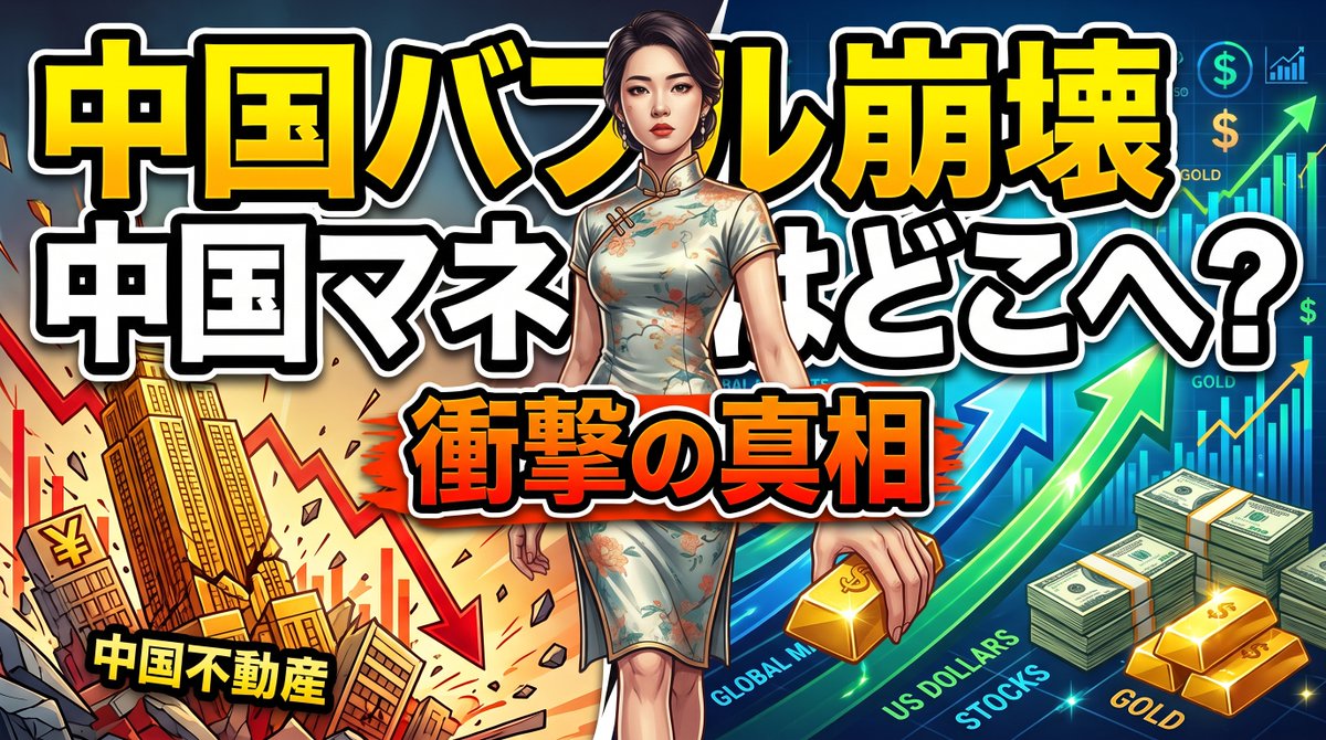 hkazato's tweet photo. Note更新
中国の不動産バブル崩壊は、規模において日本のバブルの20倍とも言われます。恒大集団・万科・カントリーガーデンのデフォルトが連鎖する今、東京の不動産・東南アジア投資・円建て資産への影響とは何か。さらにイラン戦争を受けてチャイナマネーがどこへ向かうのか https://t.co/QQzP9P9v8y