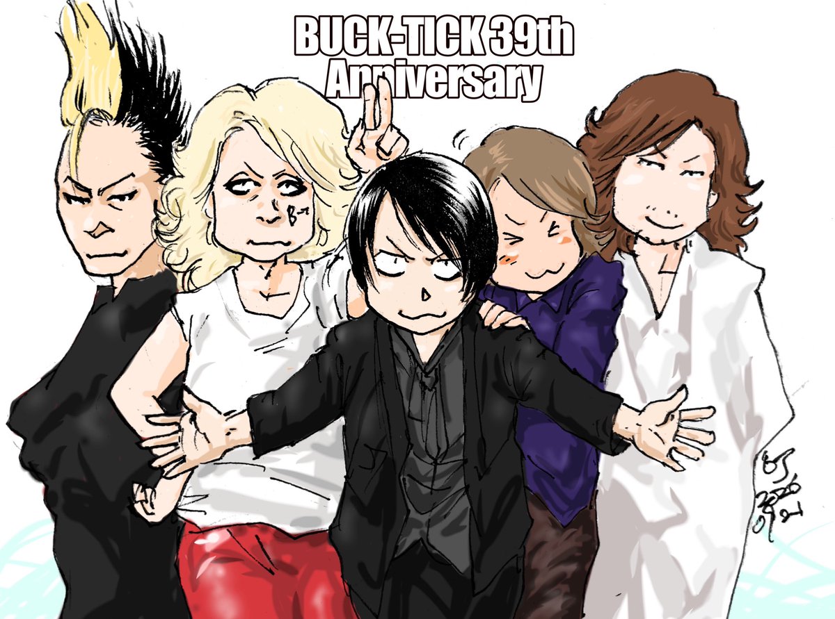 6J_dtd's tweet photo. デビュー39周年おめでとうございます㊗️🎉
#BUCKTICK39th
#BUCKTICK921 https://t.co/2AENVVe4i1