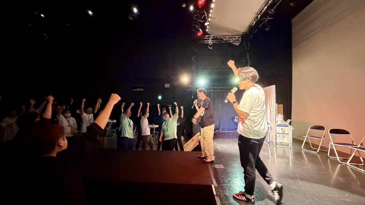 nagare_Ru_'s tweet photo. この結果、やっぱり単なる人狼の貸切じゃなくて「ライブ」だわってなるまでがセット

#FELLOWSEXPO2026AOMORI
#FELLOWS貸切 https://t.co/NDJuTec4r7