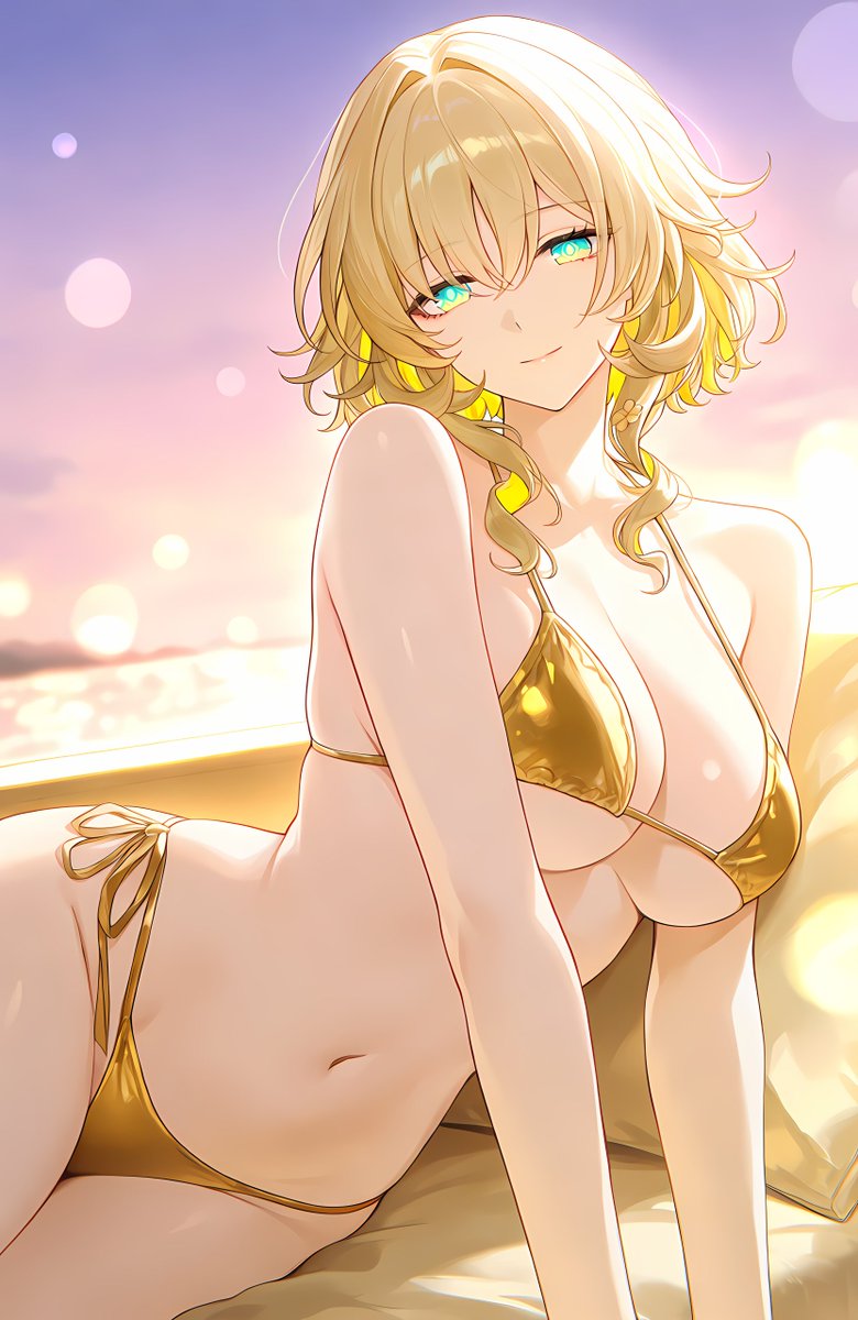 SorelaArt's tweet photo. アグライア / Aglaea 🏛️
Honkai Star Rail 崩壊スターレイル
SFW illustration
More on my Patre✦n
#Aglaea #HonkaiStarRail #GoldBikini #AnimeArt https://t.co/dvO2ybuluq