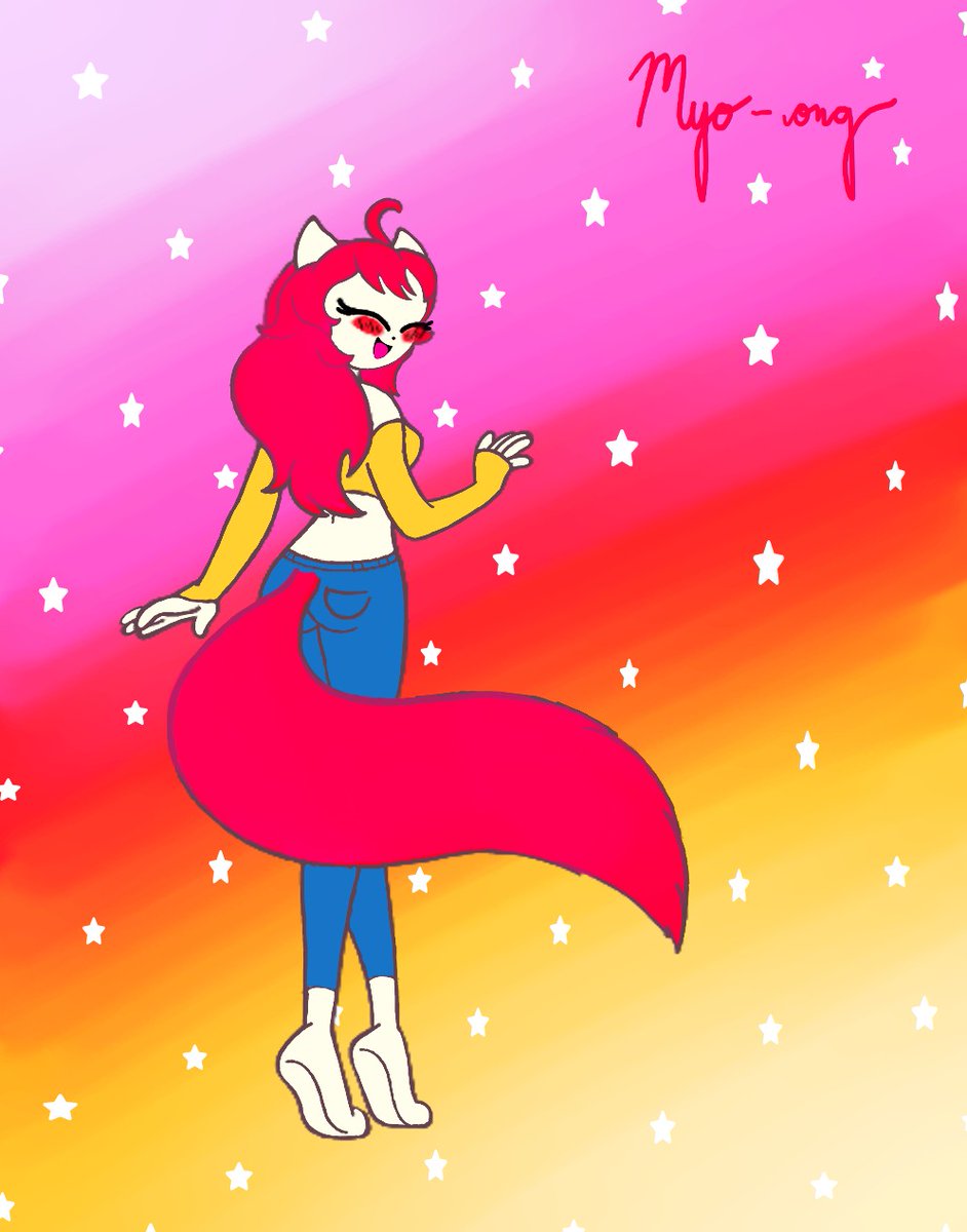 chase98928's tweet photo. A very happy birthday gift for @Ryle_bee!
Myo-ong drawn in art program Magma the same day on 9/11/26 after I had joined her stream and gave magma first try and loved it, had lots of fun being there too, thanks again for that. Happy birthday rylebee! ^w^
#digitalart #bdaygift https://t.co/huRGaMqlxd