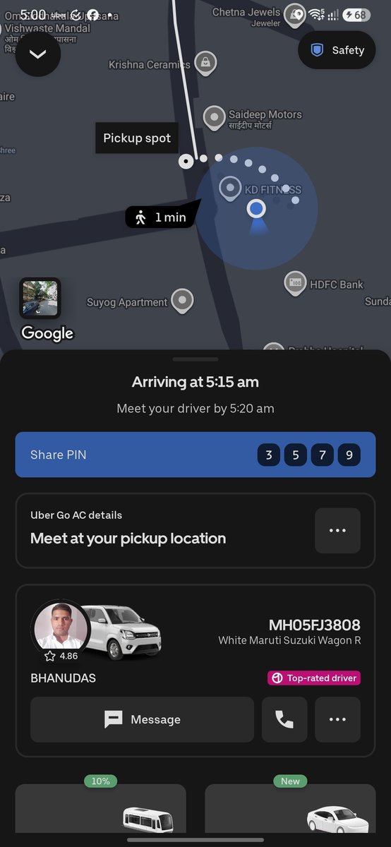 nilanjan_21's tweet photo. @Uber_India ur services are becoming like #ola  #rapido . The driver accept reserved ride, come to the location &amp; try for extorting money.  When denied he cancel the ride.

Now #uber in India has become very much unreliable. Also it seems no action been taken from.your side also https://t.co/13AKN7gMEQ