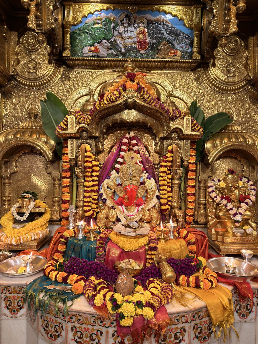 SVTMumbai's tweet photo. 🙏गणपती  बाप्पा मोरया 🌺मंगलमूर्ती मोरया 🙏२१/०९/२०२६
🙏Ganapati Bappa Moraya 🌺 Mangalmurti Moraya  🙏 21/09/2026 https://t.co/JLlvcqpYDP