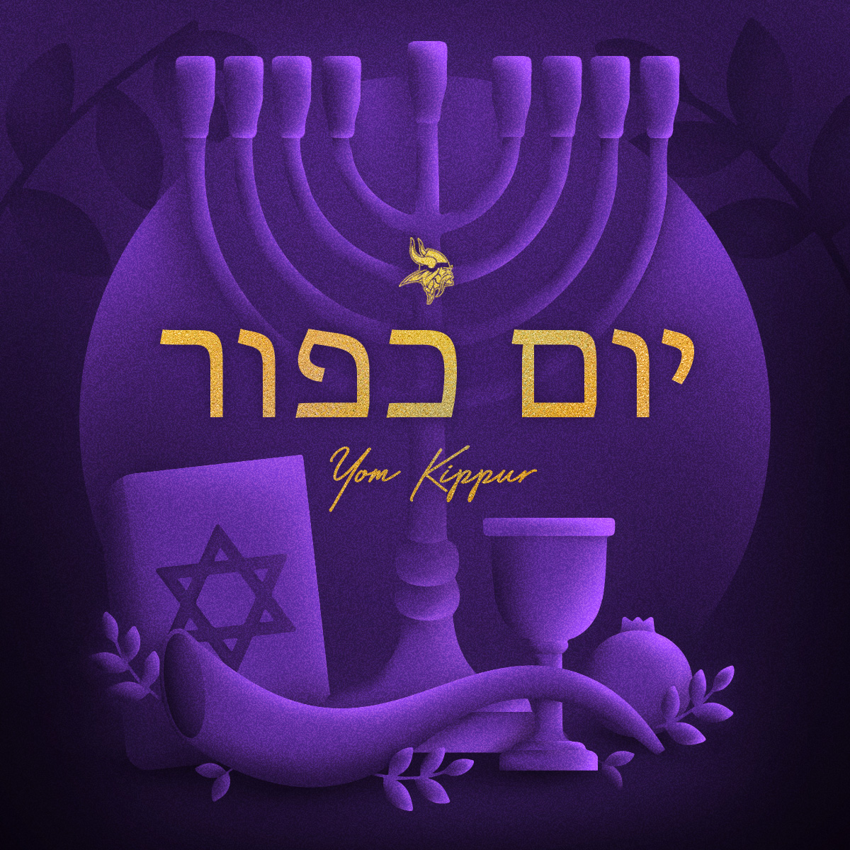 Vikings's tweet photo. Wishing all who observe a Yom Kippur of peace, reflection, and renewal! https://t.co/sWyQ6zKXMd