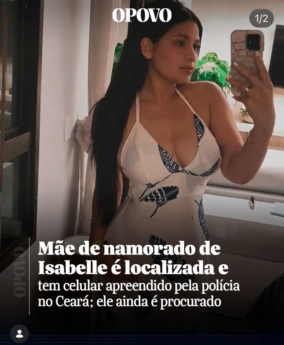 narinsns's tweet photo. Atualizações do caso: a mãe do namorado foi localizada e teve o celular apreendido. Ela estava na Praia do Cumbuco, em Caucaia, na Região Metropolitana de Fortaleza. O namorado ainda não foi encontrado.

Se ele não fez nada, pq não aparece? Pq está fugindo? https://t.co/I5Ec0ant9q