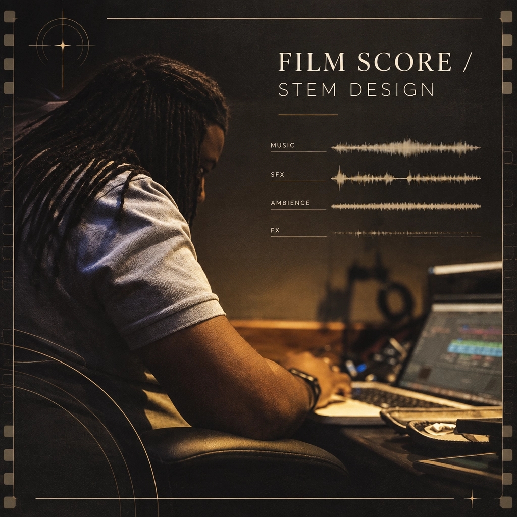 dalevirgo's tweet photo. For film, deliver stems that let the story breathe: rhythm, harmony, texture, and featured elements should be separable when the picture changes. A score isn’t finished when it sounds good alone; it serves the cut. https://t.co/95wizko3b0