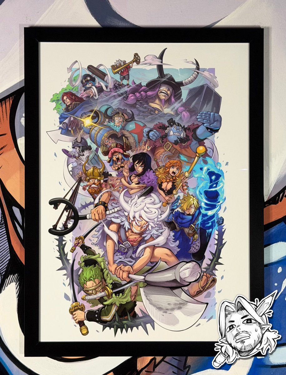 seapazz's tweet photo. Been a while since my last post here. I finished this Elbaph Arc canvas, which is printed on 340gsm rolled canvas, A2 (594x841mm) shipping mostly worldwide (Europe preorders open at a later date) 

Preorders available on my website 
https://t.co/7KZTNFI9gE https://t.co/UpHbmFbccf