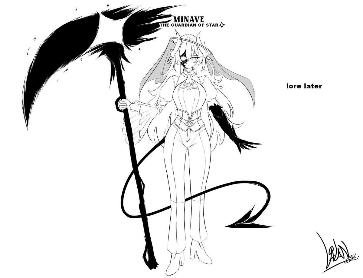 Wanzy_03's tweet photo. Met my new oc (old oc 2019 but no art of her.)

#oc https://t.co/z9PAKgq1zA