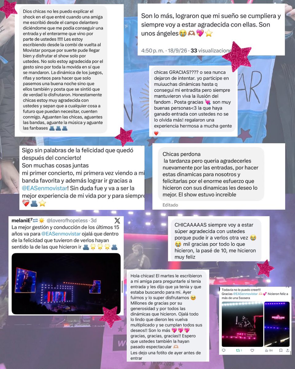 EASenmovistar's tweet photo. GRACIAS🩷🌟🫰🏼 https://t.co/3k6FOJqhu4