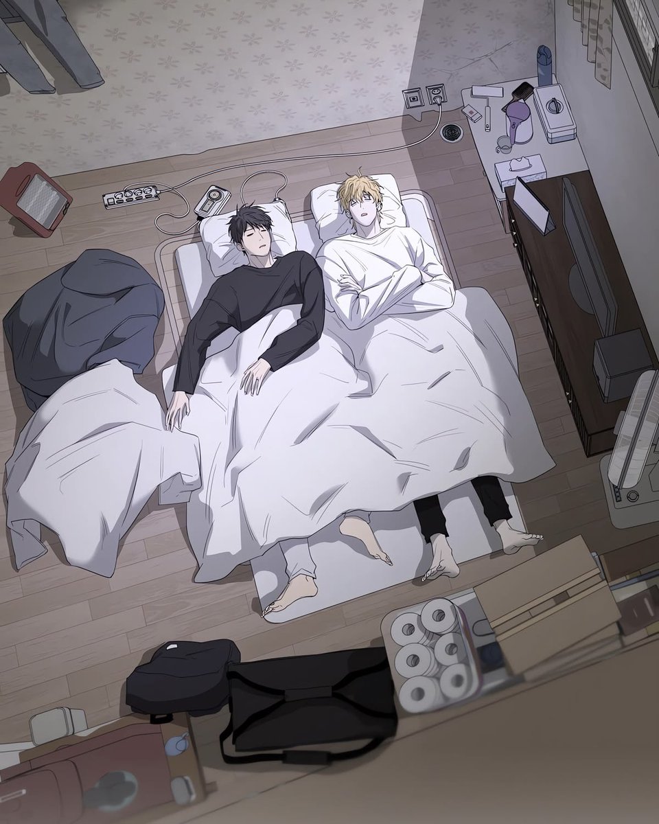 pusheenpasta's tweet photo. this will be their life in seoul together trust ..#coping https://t.co/fgXve4YCEH