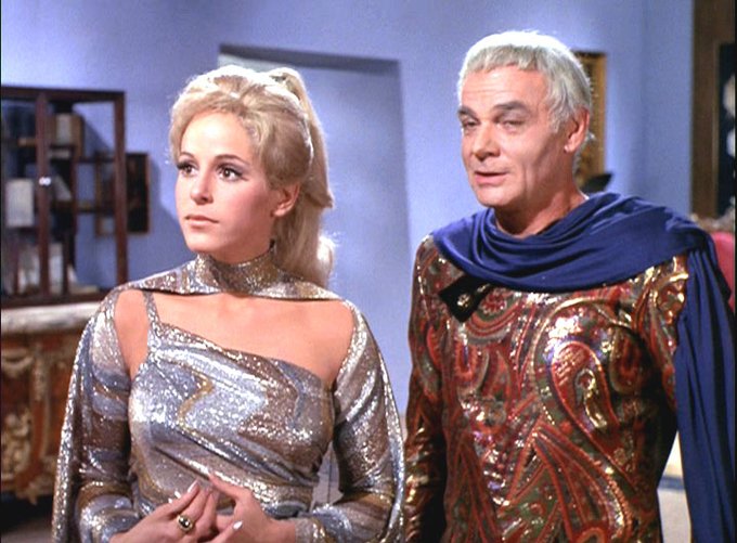 ImbrugliaJim's tweet photo. #allstartrek Is Flint the first intergalactic Sugar Daddy? https://t.co/5Dj3Uh5skW