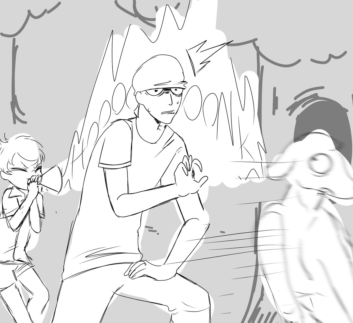 mortyinternet's tweet photo. @Dr_cone1 's Rick and my Morty!!

#mortysummercamp https://t.co/zM8BRJdBjf