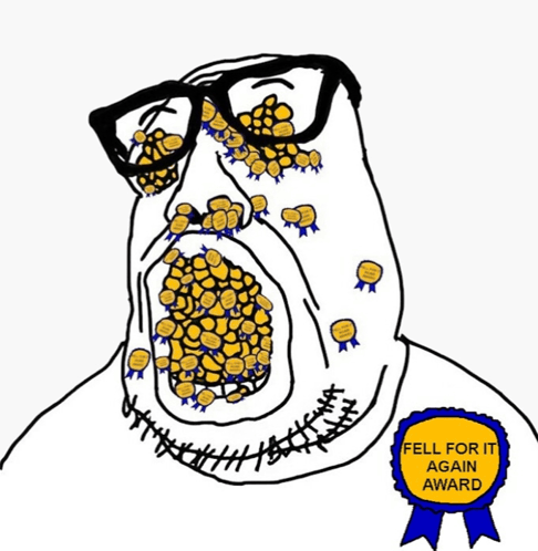 robuxmaster26's tweet photo. posted art in a semi popular server thinking i would get at least one reaction and was immediately met with a "What?" and someone posting their art right after me (which got more attention than mine) https://t.co/tB6eiXDICg