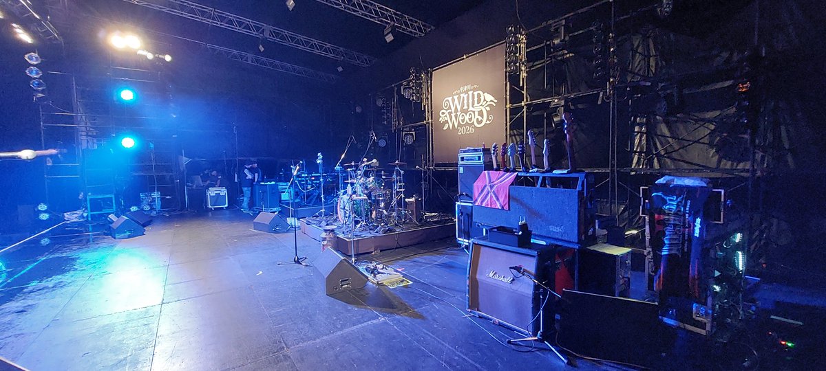 hanzborn's tweet photo. 中津川WildWood2026 参拝ありがとうござい魔した!綺麗な夕焼けから一転、特別演出で転換始めたら雨が!ミサは大勢のお客さんや信者さんが集まり、構成員の皆さんも雨の中貫禄のパフォーマンスでした。次回はMusic Splash!! #4　有明で 凛として時雨さんのとのイベントDEATH!
震えてお待ちください魔せ! https://t.co/v9v9Zl7baQ