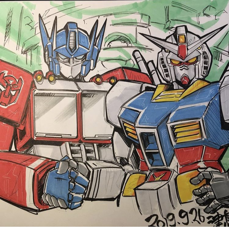 PelucaOfficial's tweet photo. No entiendo la pelea de gundam vs transformers .

Si ambas son 2 franquicias espectaculares y geniales , muy de idiota es ver cual es mejor o cual demerita mas a la otra .

Ambas son franquicias mecha icónicas para la historia de la ciencia ficción . https://t.co/hXMGn91Hse