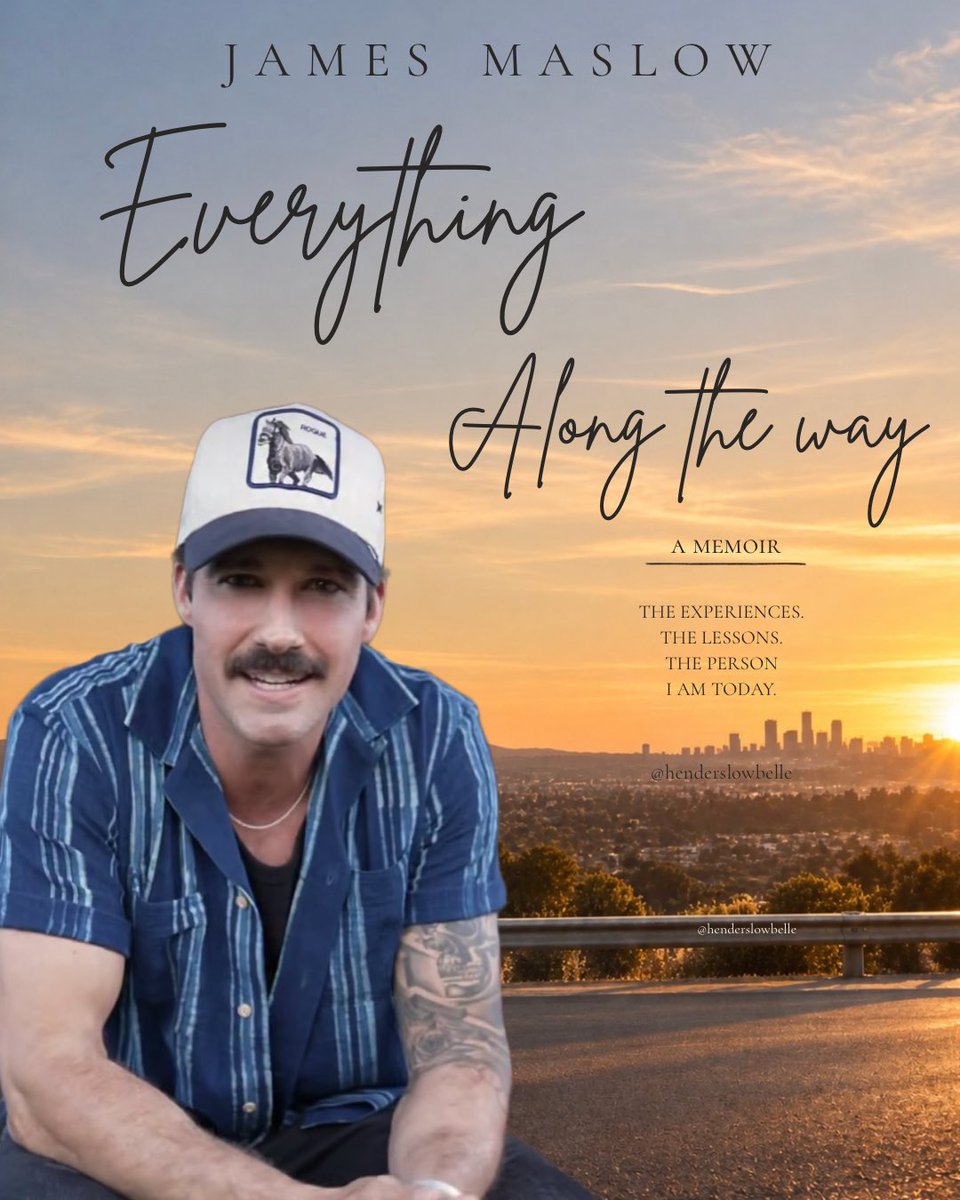 henderslowbelle's tweet photo. Everything Along the Way. 📖

The experiences. The lessons. The moments that shaped the person behind everything we’ve seen along the way.

I couldn’t help but imagine what the cover might look like. 🤍

 @jamesmaslow I hope you like my little interpretation. 🫶🏼 https://t.co/UuxQyz8IW5