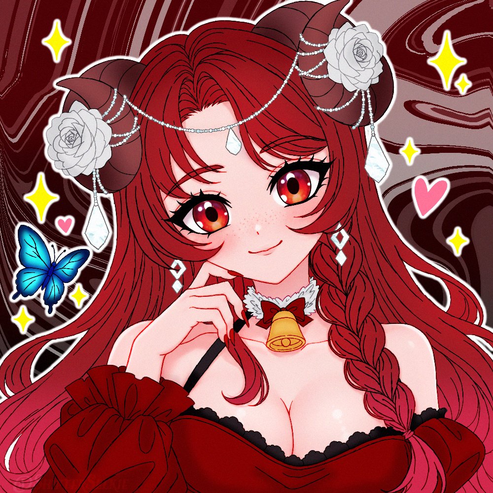 SelkiesRealm's tweet photo. @rubyfilia Your character was way too cute, I had to add some extra detail 😭💕 I hope you like how it turned out!! ✨ https://t.co/llopP3dcZQ