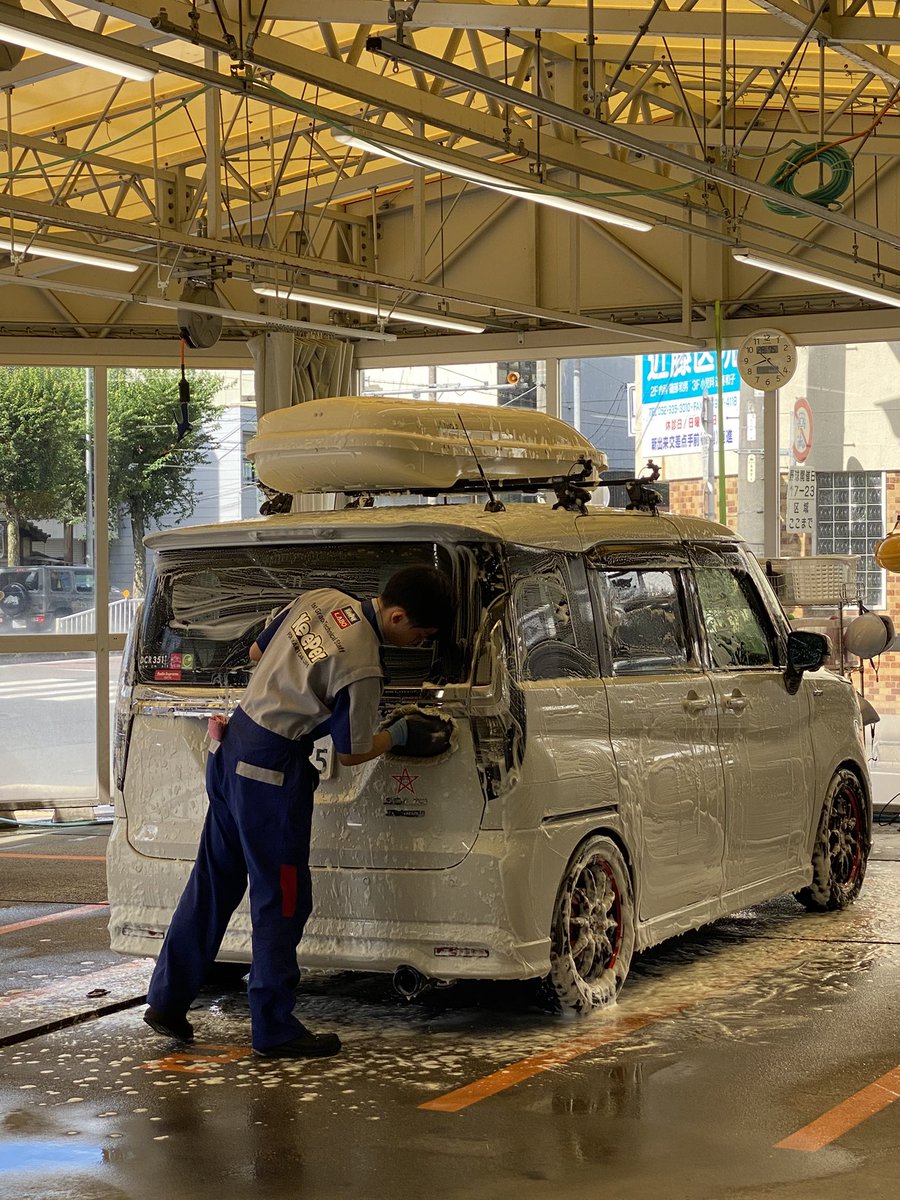 MSGT_Yamazaki's tweet photo. 洗車���🚐✨
#KeePerLABO #純水手洗い洗車プレミアム https://t.co/xscZH2iJuw
