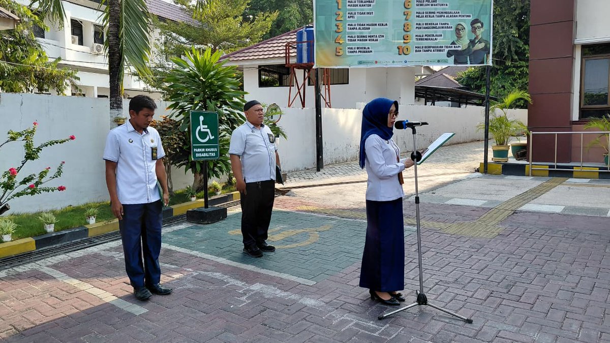 PTA_Palu's tweet photo. Tabe #SampesuvuPTA.Palu
Senin, 21 September 2026

Mengawali minggu kerja dengan penuh semangat, seluruh aparatur PTA Palu mengikuti Apel Senin Pagi.

@Humas_MA
@MahkamahAgung
@DitjenBadilag
#ptapalunabelopura
#ptapalusukseswbk
#ptapalumenujuwbbm https://t.co/MASJfHiyUU
