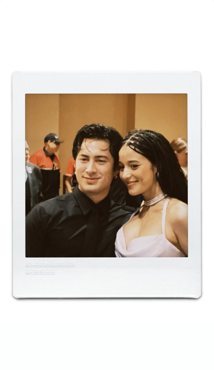 hudneko's tweet photo. so hudson met chase at the oscars, they became friends, then they met again at the met gala and he bragged about her to his friends, and now they’re hanging out together in toronto on a random day🥹 THE HUDCHASE THAT KEEPS ON GIVING https://t.co/3lp9fDu5EY
