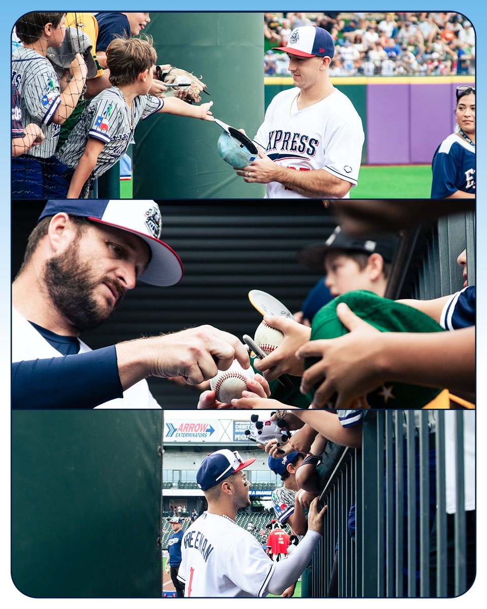 RRExpress's tweet photo. The best fans in baseball🚂🫶 Thank you Express fans!
#RockEm | #RRExpress https://t.co/U3QX6FlwoY