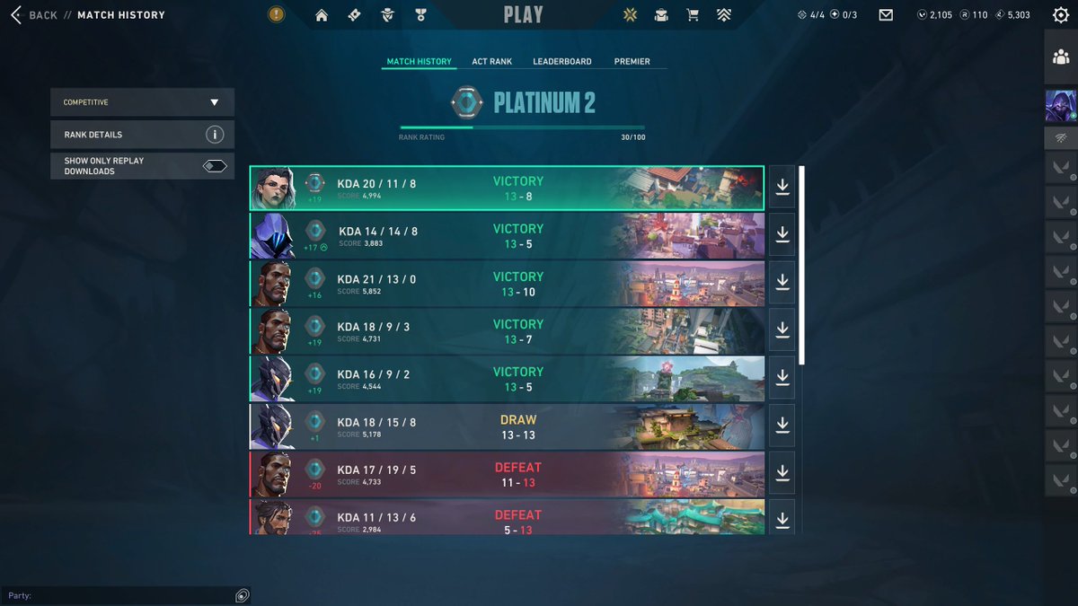 bradihy's tweet photo. plat 2 now so thats fun #valorant #valtwt https://t.co/K9iEKP3aXG