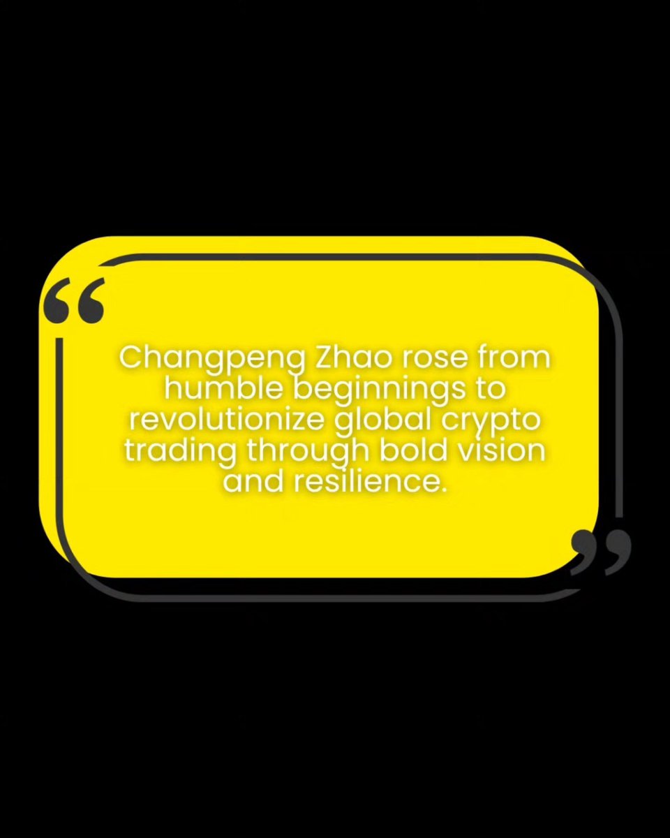 HenriettaFhrsh's tweet photo. Markets shift. Tech evolves. The world won’t wait. Changpeng Zhao cracked the code: Adaptability isn’t optional — it’s the ultimate edge. 🔁
If you can’t pivot fast, you’ll fall behind. Stay sharp. Stay adaptable. Stay ahead. 🚀 https://t.co/mfAGdEz51b