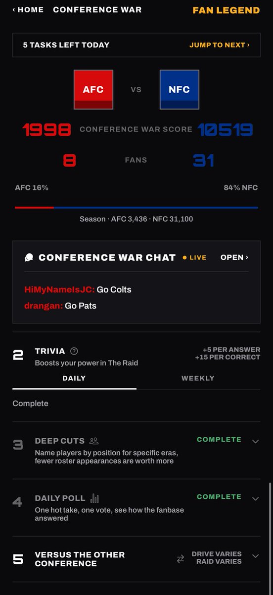 FanLegendlive tweet picture