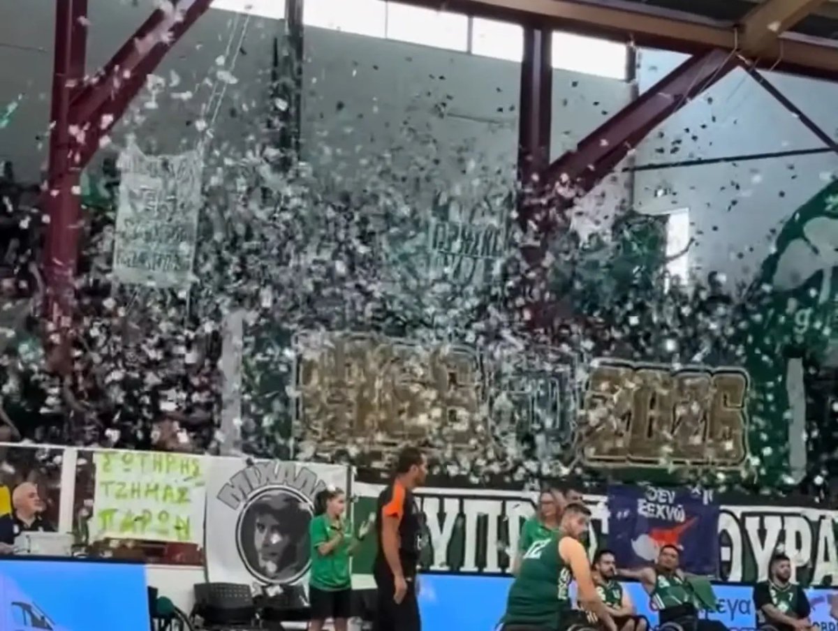 Favela_13's tweet photo. Κύπρος θύρα 13 20.09.26 μπάσκετ με αμαξίδιο. ☘️

#paobcgr #paobcaktor #paobc #paofc #pao1908 #paoac #WeTheGreens #CLUB1908 #Panathinaikos #panathinaikos #panathinaikos1908 #panathinaikosfc #panathinaikosac #gate13 #zografou #paovolley https://t.co/KpSp5Jhod4