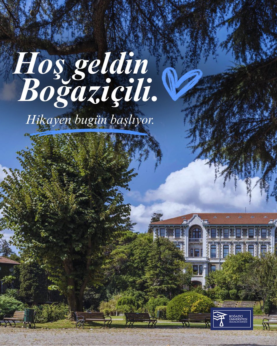 bumedofficial's tweet photo. Bugün bazı yerleri ilk kez görecek, bazı kelimeleri ilk kez duyacak, belki birkaç kez de yolunu şaşıracaksın.
Çok geçmeden hepsi kendi Boğaziçi hikayenin bir parçası olacak.
2026 Boğaziçililer, aramıza hoş geldiniz. 💙
Güzel anılar biriktireceğiniz yepyeni bir dönem başlıyor. https://t.co/O5fsD7U3BT