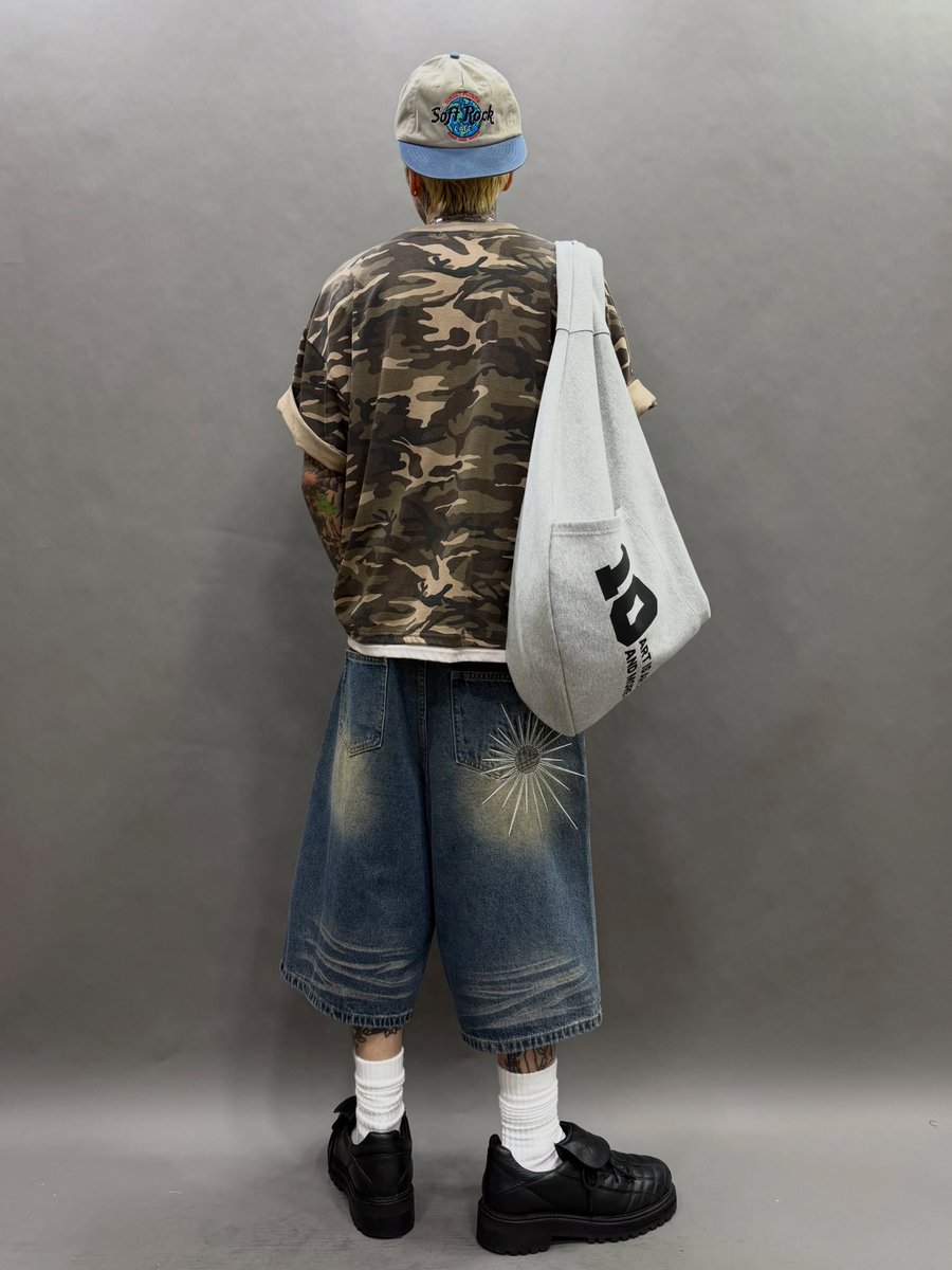 PollyPatriquin's tweet photo. Embroidered Soft Rock Cafe Cap
- One size, adjustable fit
—————————————————————
Short Body Chain
Virgin Mary Necklace
—————————————————————
Camouflage Layer Print Tee
- One size: shoulder width 58 cm, chest width 64 cm, length 66 cm
- Relaxed fit https://t.co/VfsDzilshy